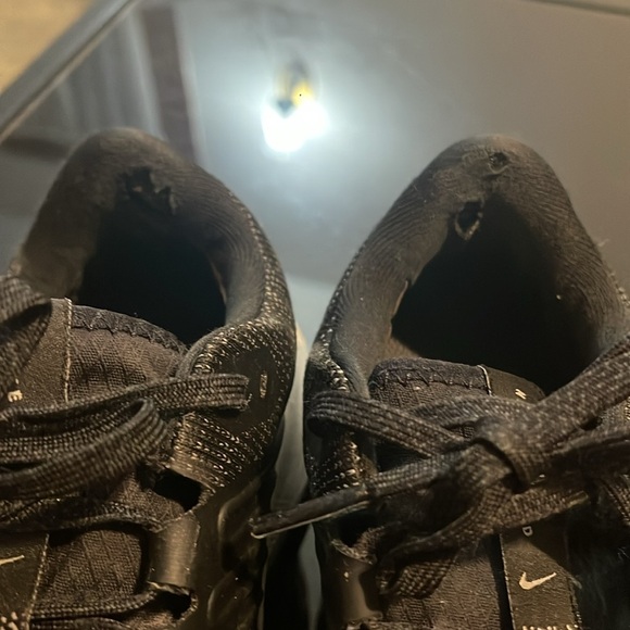 Black Nike Zoom Pegasus 38 Running Sneakers - Picture 3 of 9